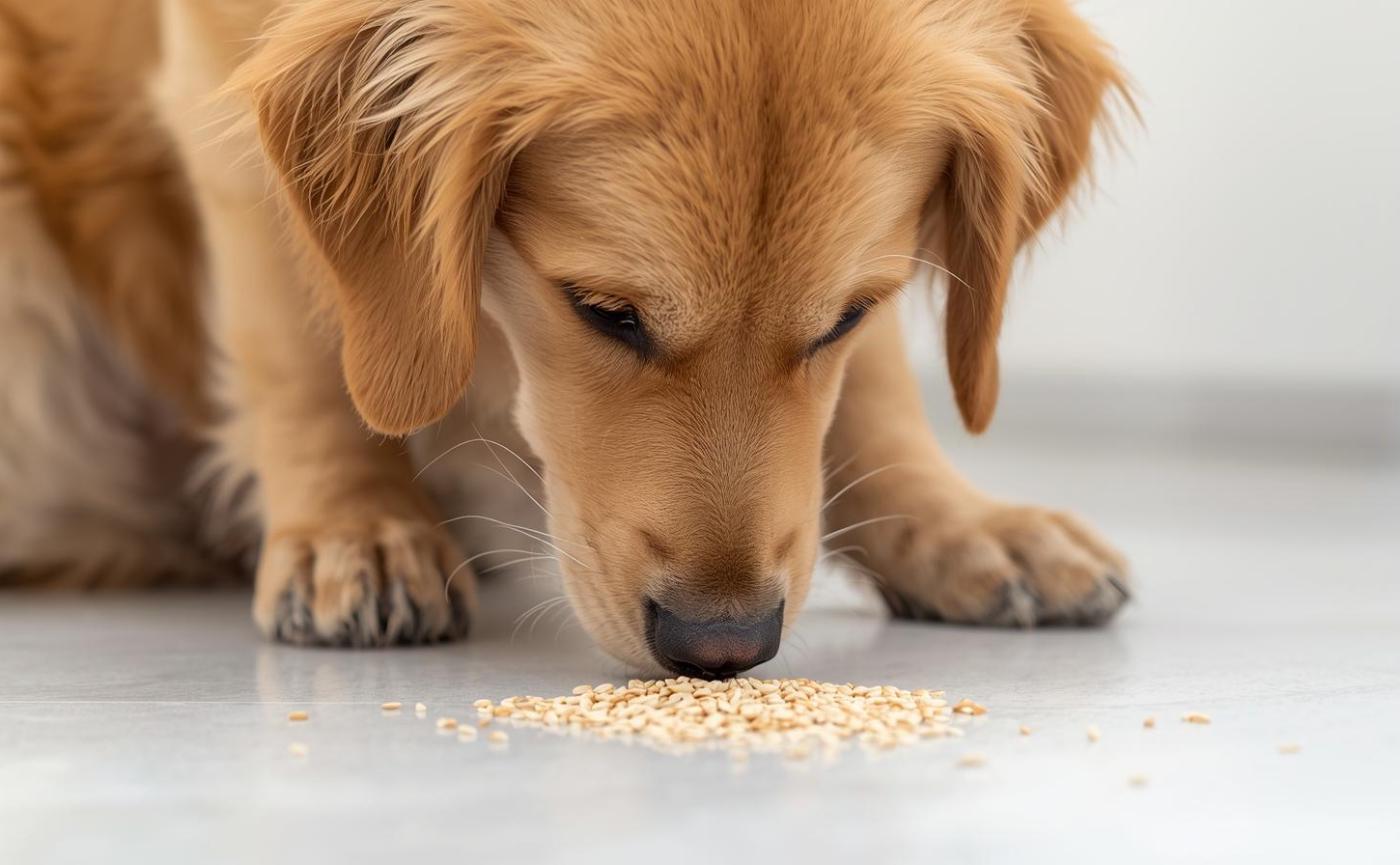 狗狗可以吃芝麻嗎？小心餵食技巧與意想不到的好處